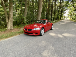 2006 BMW Z4 M Coupe in Imola Red 2 over Imola Red Nappa