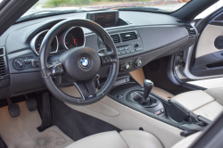 2007 BMW Z4 M Coupe in Titanium Silver Metallic over Light Sepang Bronze Extended Nappa