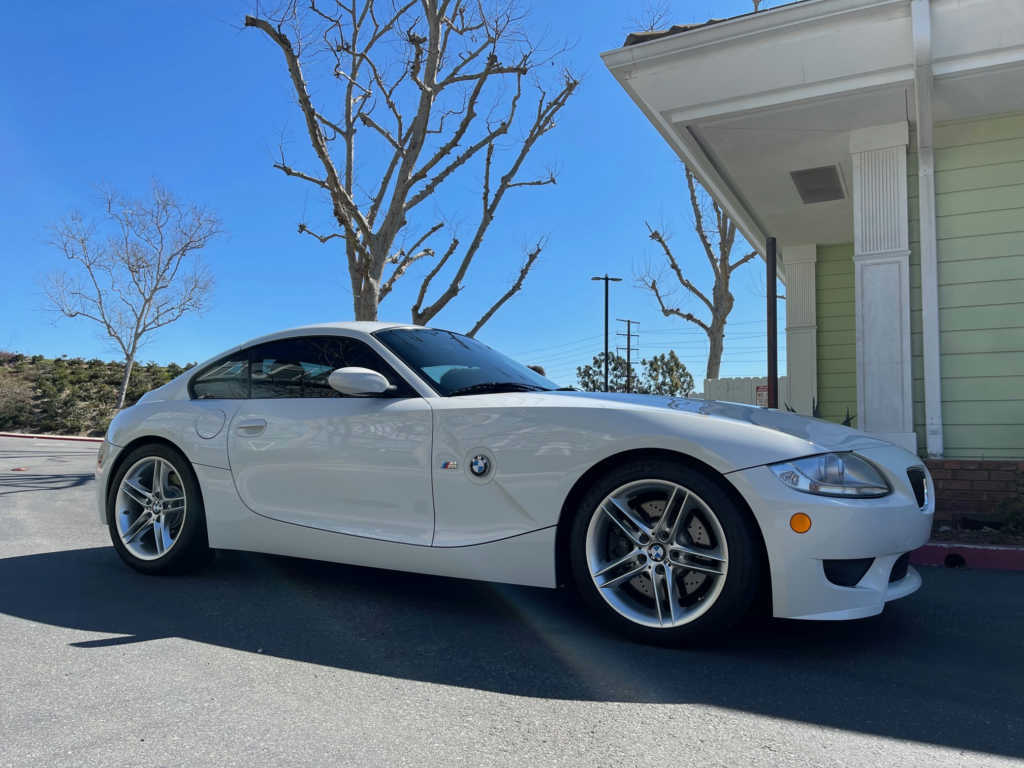 2008 BMW Z4 M Coupe in Alpine White III over Black Extended Nappa